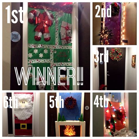 Prizes for Door Decorating Contest